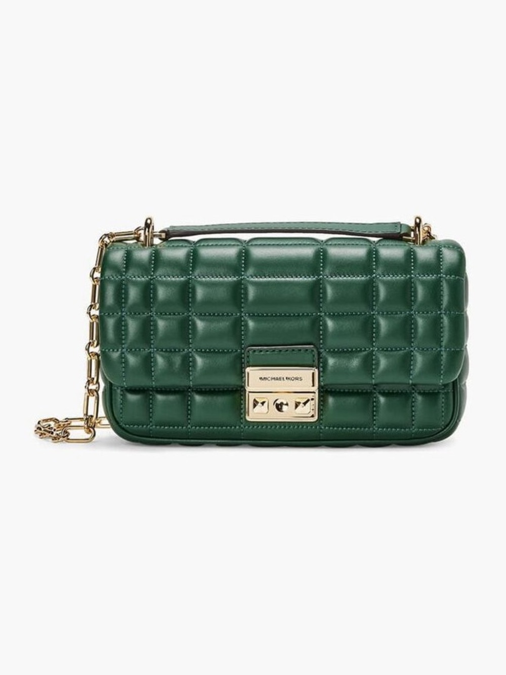 MICHAEL KORS Tribeca Small Quilted Leather Shoulder Bag